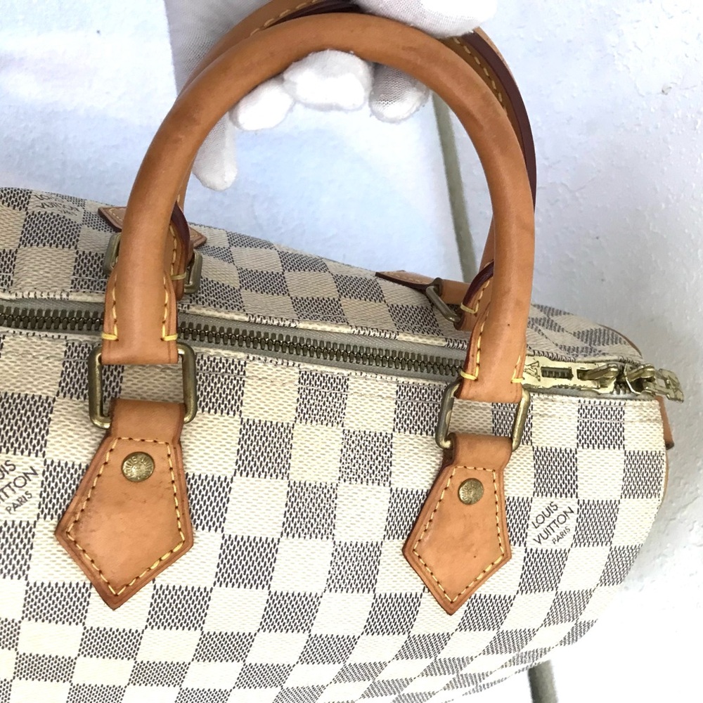 Louis Vuitton Azur Speedy Bandolier 25 - Picture 16 of 16